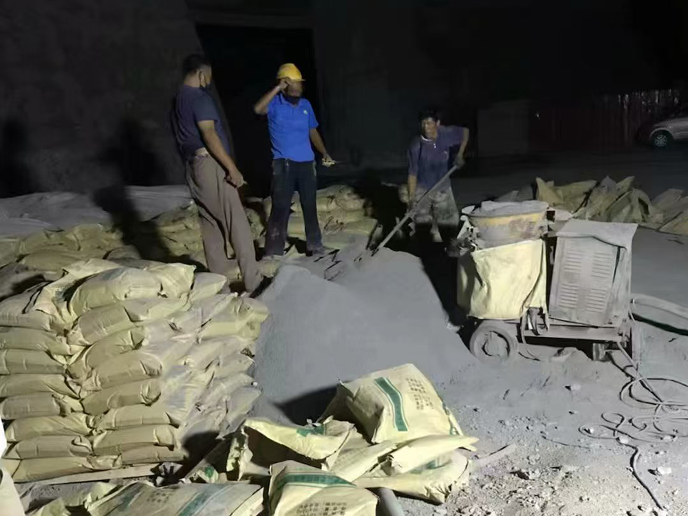 筒仓高强耐磨料